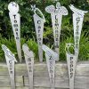 Individual Planting Stakes for Garden Vegetables, Fruits and Herbs